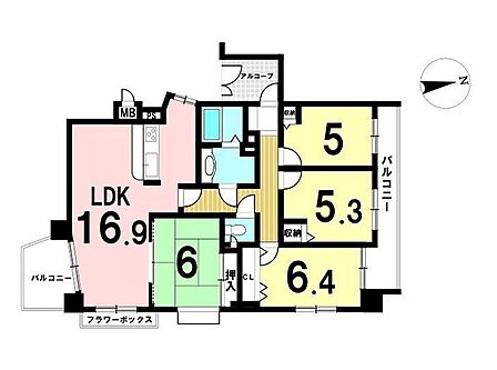 暮らしやすい住環境が魅力の中古マンション。ぜひ現地で陽当たりや眺望、住み心地をご体感ください。