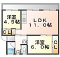 ビレッジハウス能島3号棟4階4.0万円