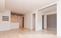 JR山陽本線 福山駅 徒歩18分の賃貸アパート 3階2LDKのリビング/ダイニング