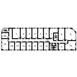 梅田東ビルの間取図画像