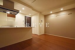 JR総武線 飯田橋駅 徒歩15分の賃貸マンション 2階1LDKのリビング/ダイニング