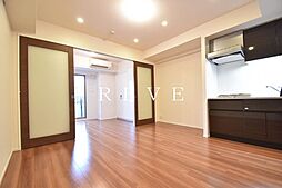 JR山手線 神田駅 徒歩7分の賃貸マンション 13階1LDKのリビング/ダイニング