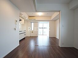 東京メトロ銀座線 三越前駅 徒歩10分の賃貸マンション 8階1LDKのリビング/ダイニング