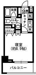 間取図画像 1K