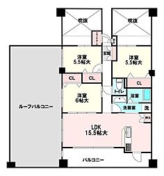コアマンション下大利ネクステージ 3LDKの間取図画像