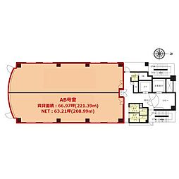 VORT御堂筋本町2の間取図画像
