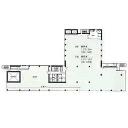 OsakaMetro南堀江ビルの間取図画像