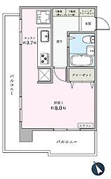 間取図画像 ワンルーム