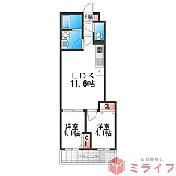 D porta avenue 1階/-