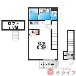 間取図画像 ワンルーム