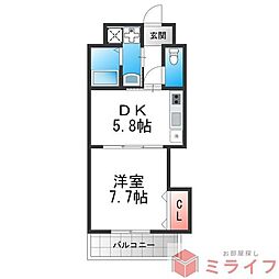 ジュネスガーデン 4階/-