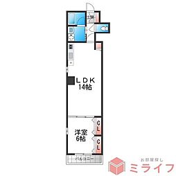 Broad阿倍野阪南町Residence 7階/-
