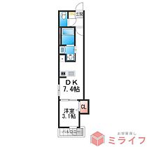 3階 / 1DK / 26.26㎡