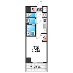 プレサンス天王寺デルニエ 6階