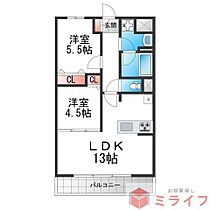 9階 / 2LDK / 53.42㎡