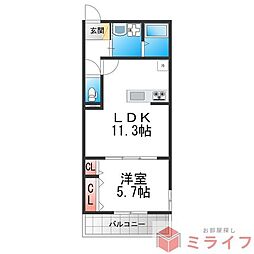 ハイムメゾン東住吉 1階
