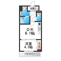9階 / 1DK / 28.49㎡