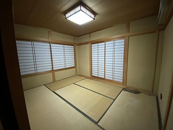 Beautiful mountainous landscape with colorful sky