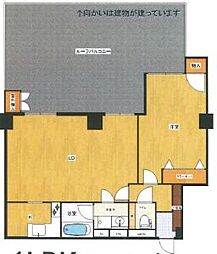 東京メトロ丸ノ内線 四谷三丁目駅 徒歩7分の賃貸マンション 3階1LDKの間取り