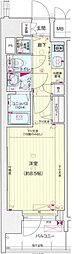 プレサンス錦ラウム 1Kの間取図画像