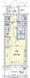 プレサンス上前津リラシス 1Kの間取図画像