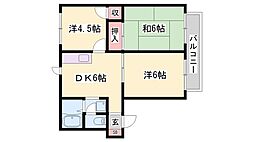 間取図画像 3DK