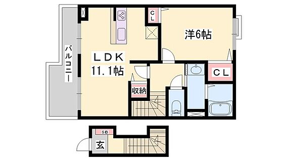 シャンドフルールC_間取り_0