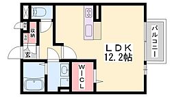 ベルクール大塚 ワンルームの間取図画像