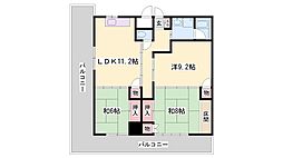ラフェスタ加西 3LDKの間取図画像