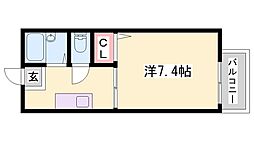 間取図画像 1K