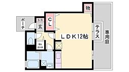 ロイヤルメゾンマエダ ワンルームの間取図画像