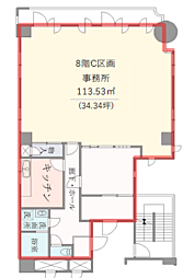 第一東商ビルの間取図画像