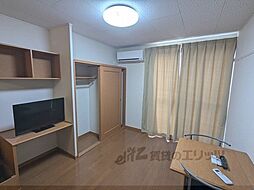 近鉄南大阪線 尺土駅 徒歩8分の賃貸アパート 2階1Kのリビング/ダイニング