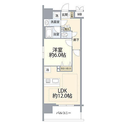 間取り プレサンス丸の内雅風 7階/-