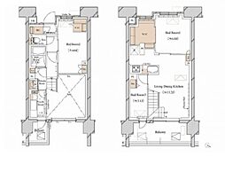 ブランシエスタ新丸子リバーフロント 3LDKの間取図画像