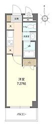 ラルハイツ 1Kの間取図画像