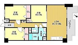 間取図画像 3LDK