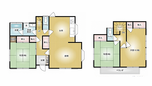 間取り 前橋市稲荷新田町268-3