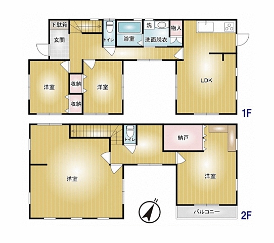 間取り 前橋市上佐鳥町947-6