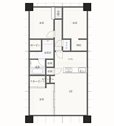 BRANCHERA高崎 3LDKの間取図画像