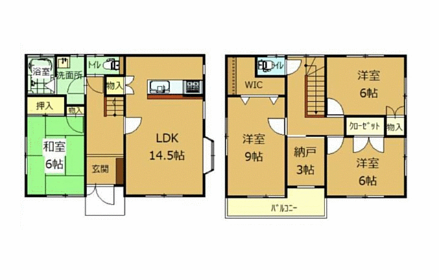 間取り 伊勢崎市富塚町633-8