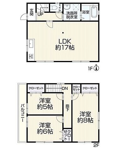 間取り 東大阪市御厨東1丁目