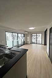 JR山陽本線 岡山駅 徒歩17分の賃貸マンション 4階2LDKのリビング/ダイニング