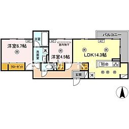 🉐敷金礼金0円！🉐山陽本線 北長瀬駅 徒歩13分