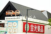 金光薬品庭瀬店 739m