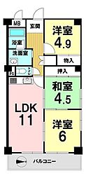 間取図画像 3LDK