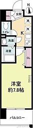MASUno茨木 1Kの間取図画像