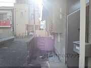 玄関前