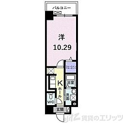 間取図画像 1K