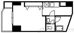 新大阪第一ダイヤモンドマンション 1Kの間取図画像